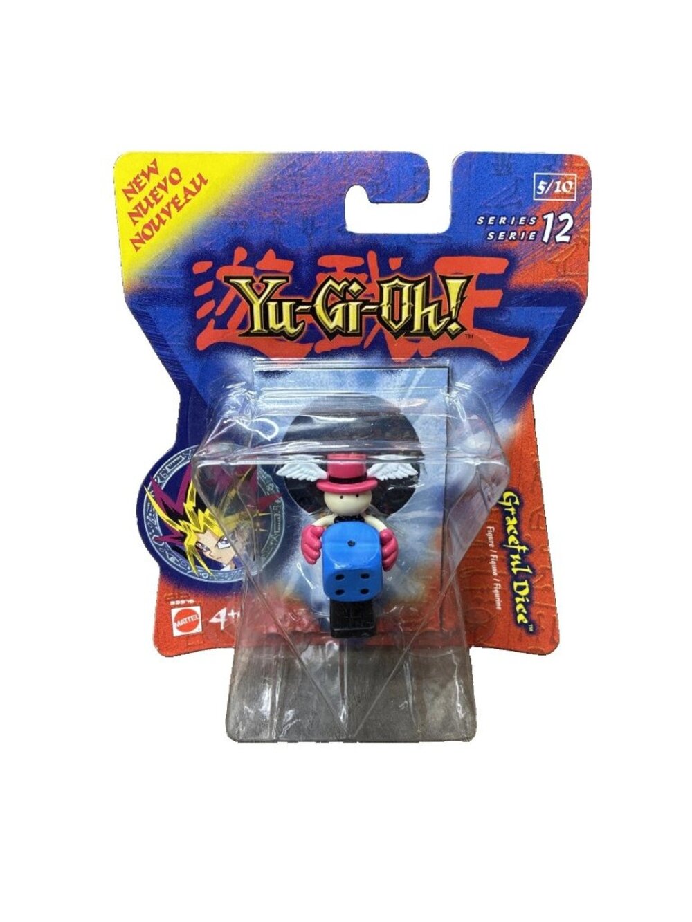Yu-Gi-Oh! Graceful Dice Series 12 5/10 Holo-Tile Mattel 2004 B9976 Sealed